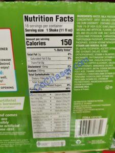 Costco-1373743-Premier-Protein-Shake-Apple-Cinnamon-with-Oats-chart