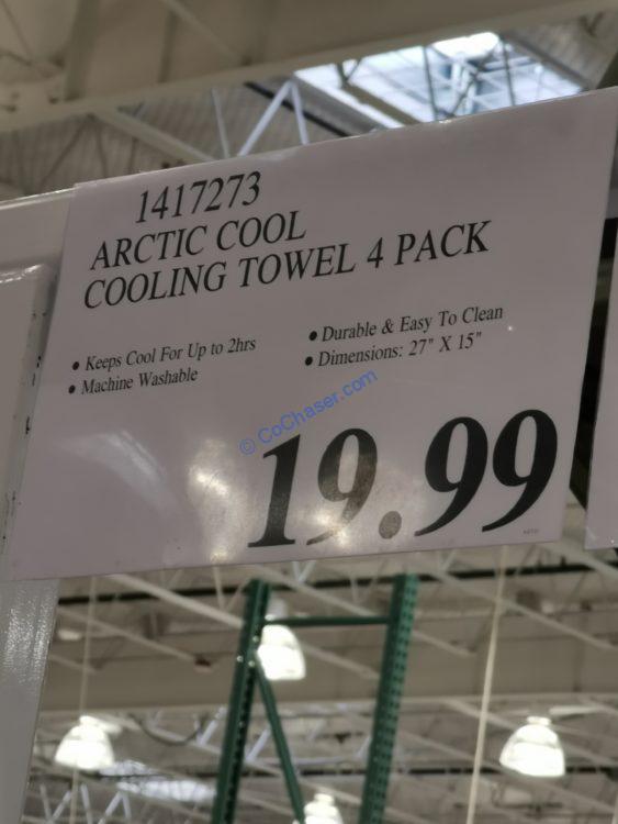 Arctic Cool Cooling Towel 4Pack CostcoChaser