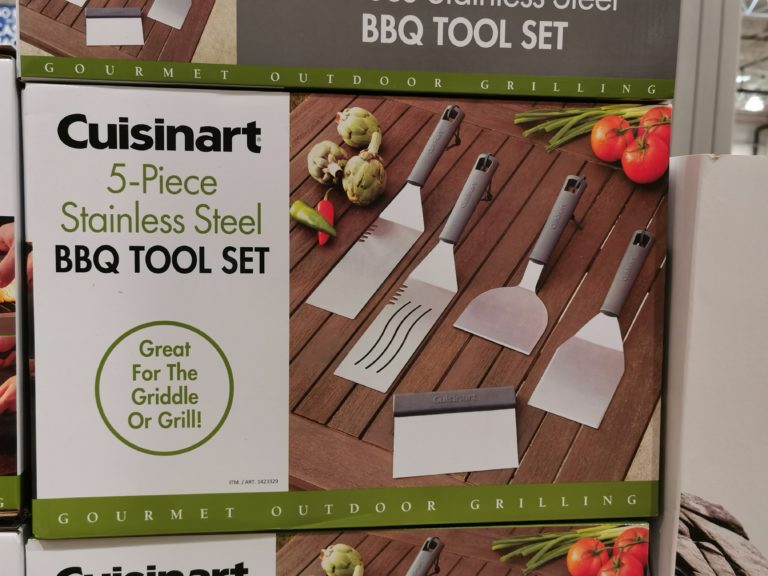Costco1423329Cuisinart5pieceStainlessSteelBBQToolSet