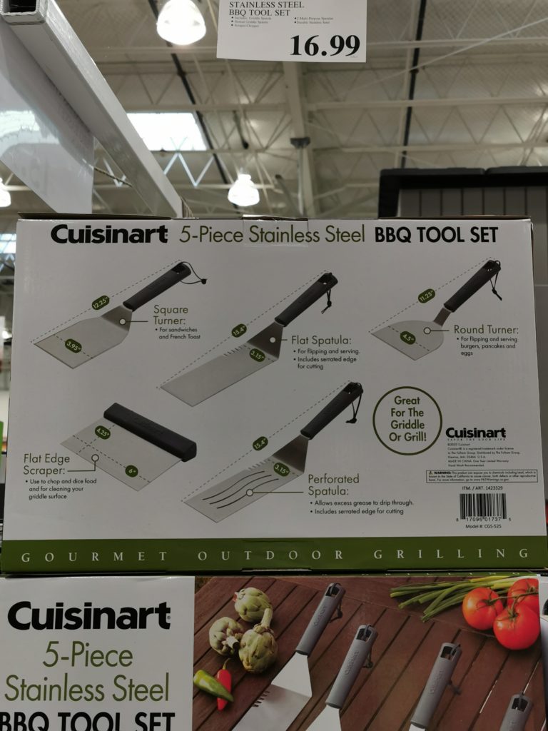 Costco1423329Cuisinart5pieceStainlessSteelBBQToolSet3
