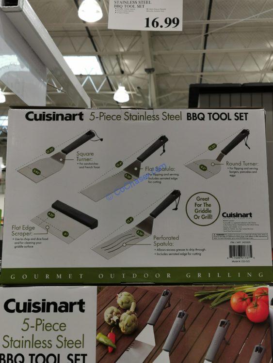 Costco1423329Cuisinart5pieceStainlessSteelBBQToolSet3