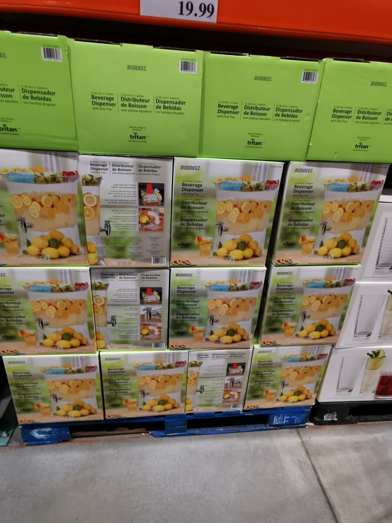Costco1424565BuddeezBeverageDispenser3GallonTritanall CostcoChaser