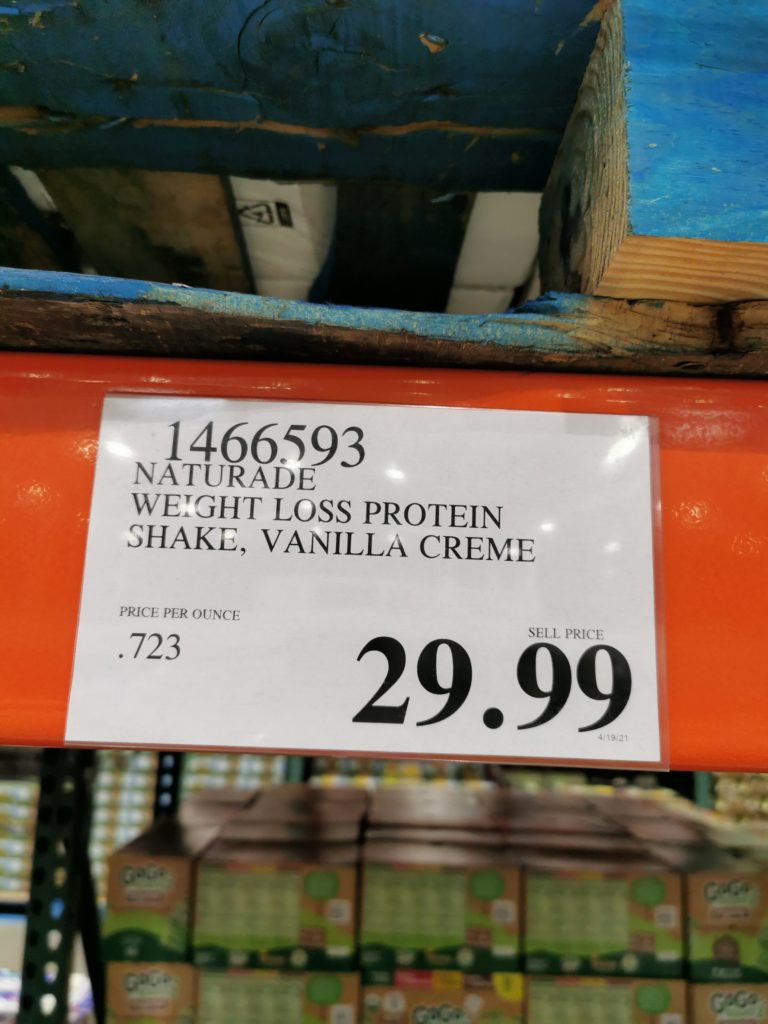 Costco1466593NATURADEWeightLossHighProteinShaketag CostcoChaser
