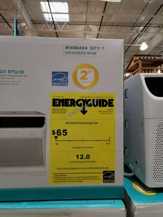Costco1498404HisenseWindowAirConditioner4 CostcoChaser
