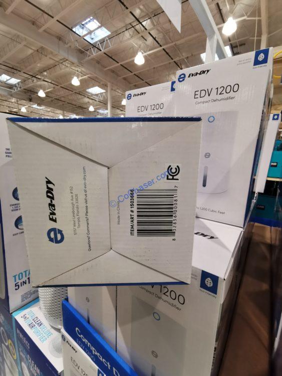 Costco1503666EVADRYElectricDehumidifierSingleUnitbar CostcoChaser