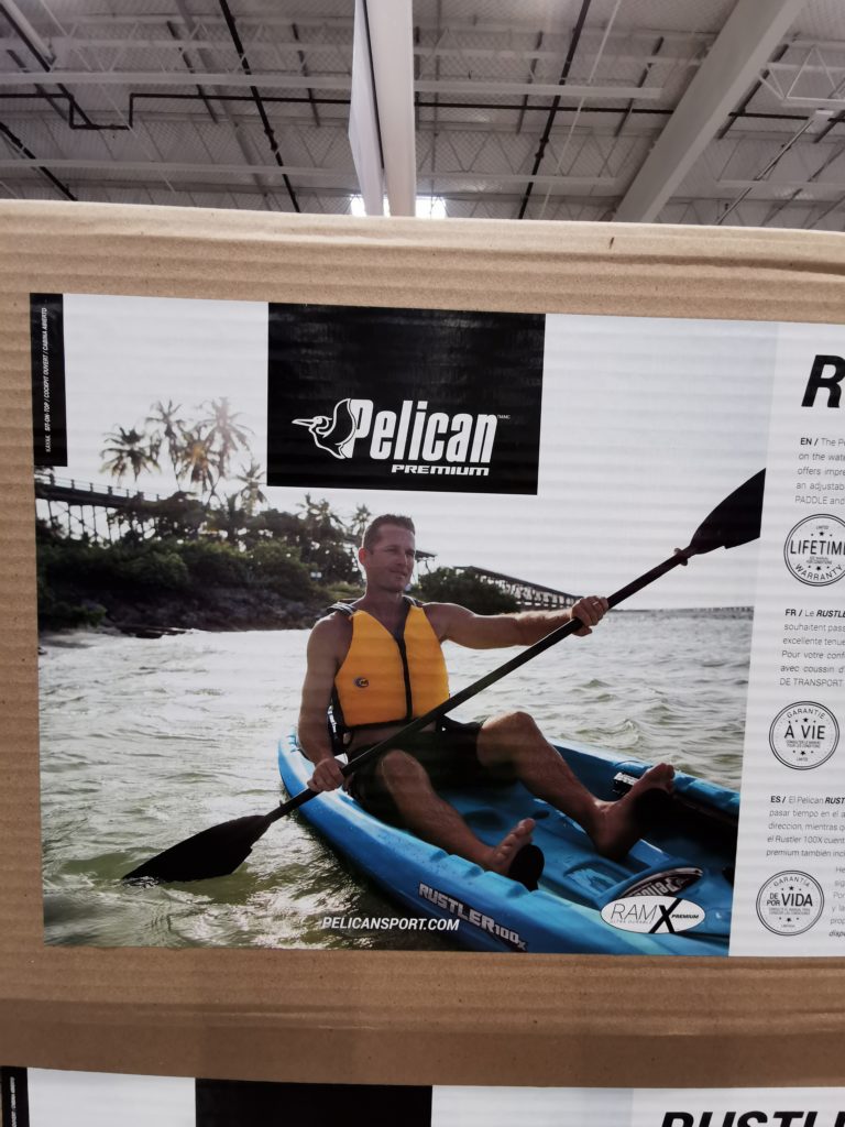 Pelican Mission 100X SitIn Kayak with Paddle CostcoChaser