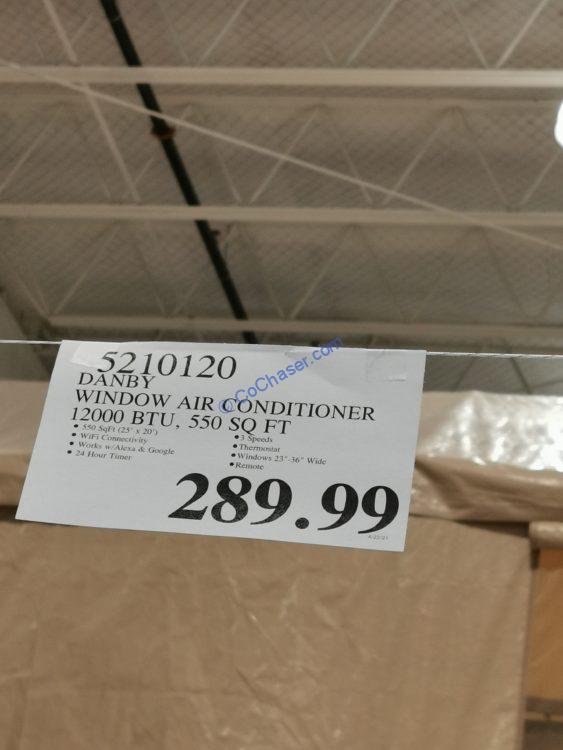 Costco5210120DanbyWindowAirConditionertag CostcoChaser