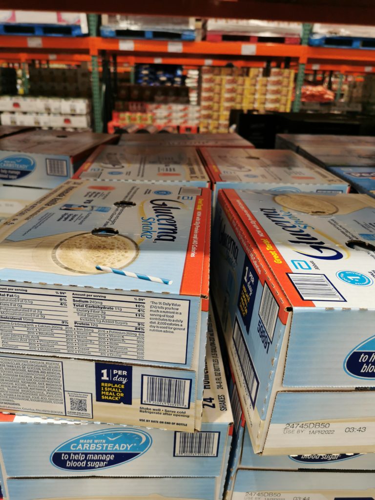 Costco555744GlucernaDiabeticNutritionBeverageVanillaall