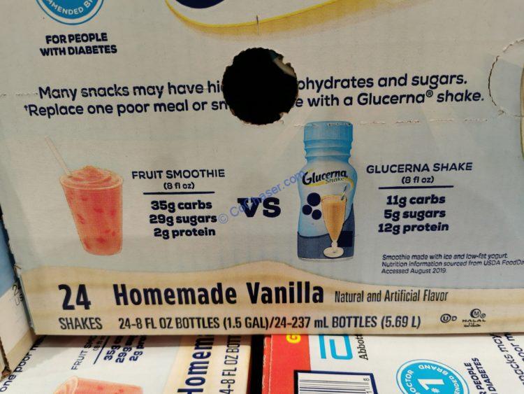 Costco555744GlucernaDiabeticNutritionBeverageVanilla1 CostcoChaser
