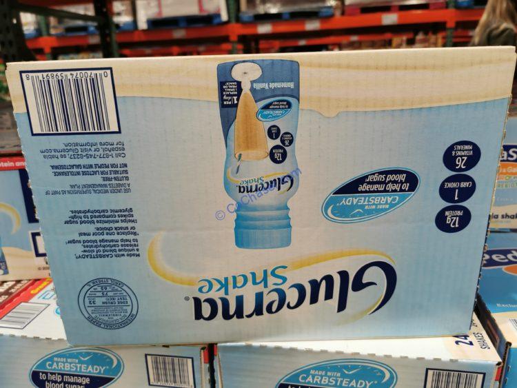 Costco555744GlucernaDiabeticNutritionBeverageVanilla3 CostcoChaser
