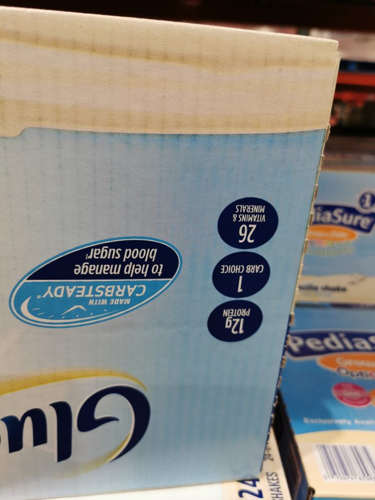 Costco555744GlucernaDiabeticNutritionBeverageVanilla4 CostcoChaser