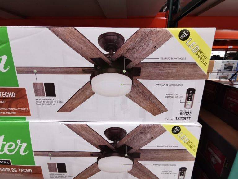 Hunter Kaplan LED 64″ Ceiling Fan CostcoChaser