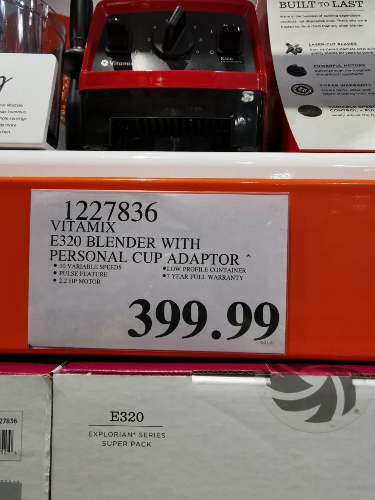 Costco1227836VitamixE320BlenderwithPersonalCupAdaptortag