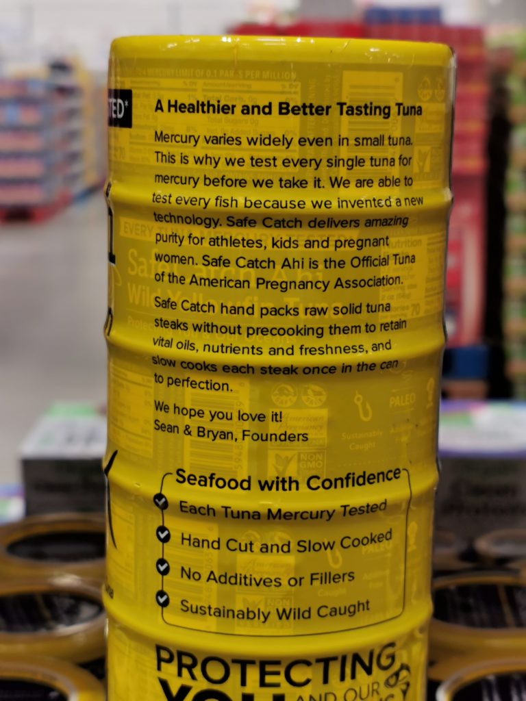 Costco1292488SafeCatchYellowfinAHITunachart1 CostcoChaser