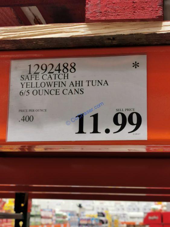 Costco1292488SafeCatchYellowfinAHITunatag CostcoChaser