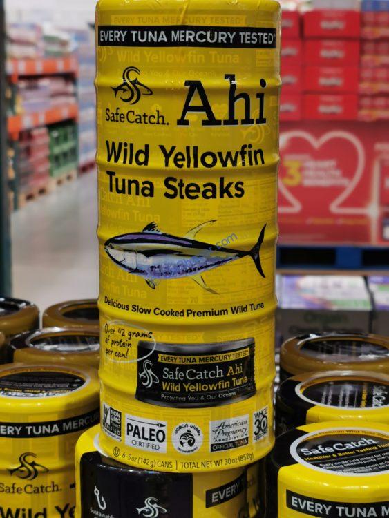 Safe Catch Yellowfin AHI Tuna 6/5 Ounce Cans