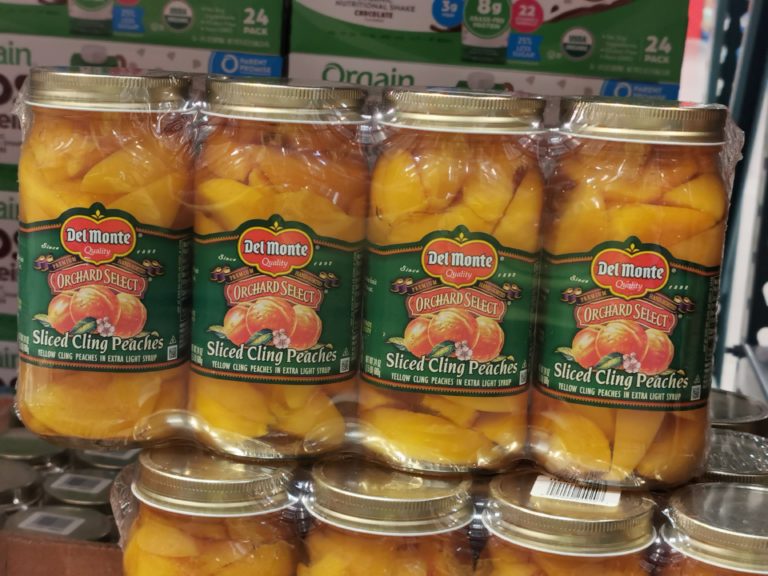 Del Monte Orchard Select Peaches 4/24/Ounce Jars CostcoChaser