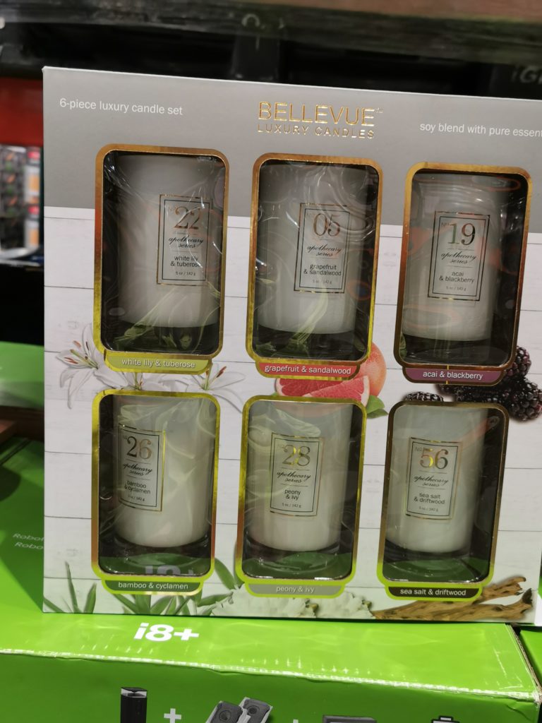 Bellevue Luxury Candle Soy blend 6 Pack CostcoChaser