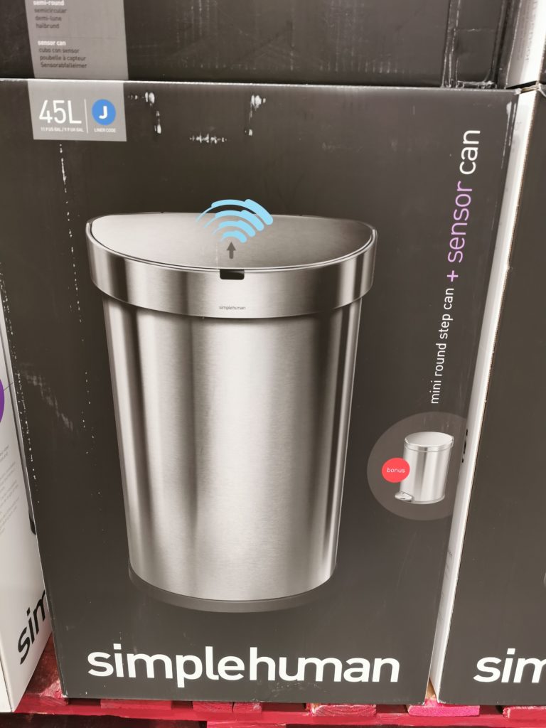 Costco1401701SimplehumanStainless45LSensorCan1 CostcoChaser