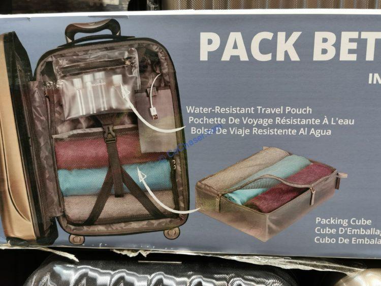 Ricardo Big Sur Hardside Carryon Accessories Included CostcoChaser