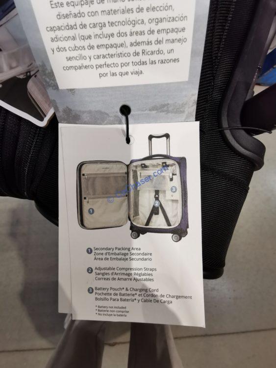 Ricardo Oceanside Softside Carryon with 2 PRO Packer Cubes CostcoChaser