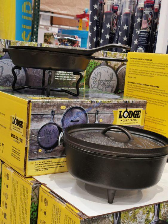 Lodge Wildlife 5 Piece Cast Iron Cook Set – CostcoChaser