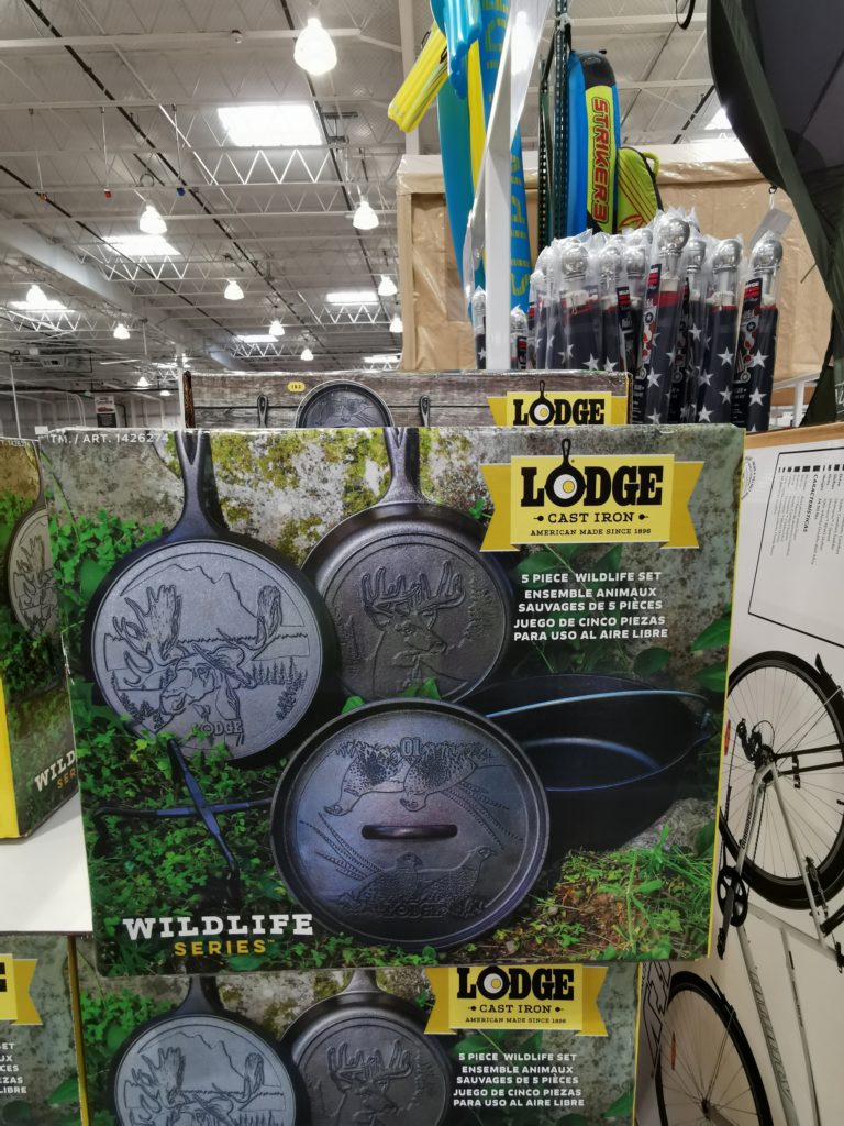 Costco1426274LodgeWildlife5PieceCastIronCookSet1 CostcoChaser