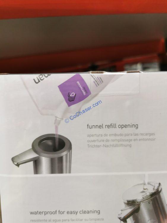 Costco1446904SimplehumanRechargeableSensorSoapDispenser2
