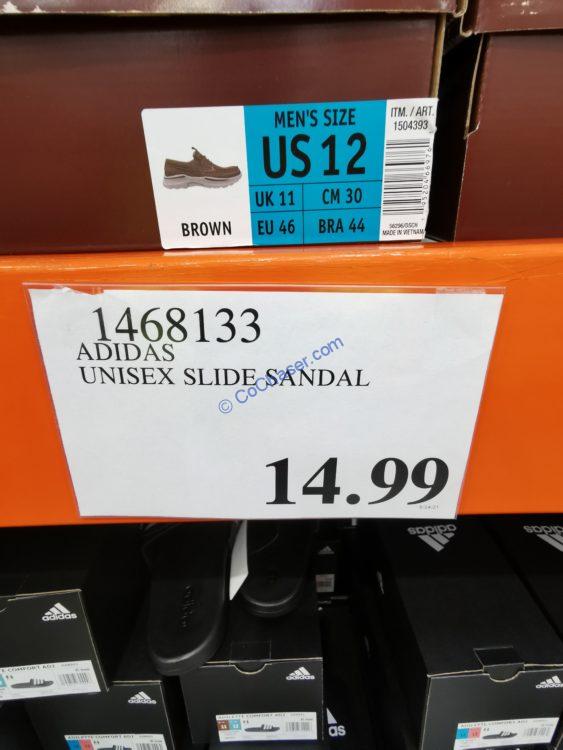 Costco1468133 AdidasUnisexSlideSandaltag CostcoChaser