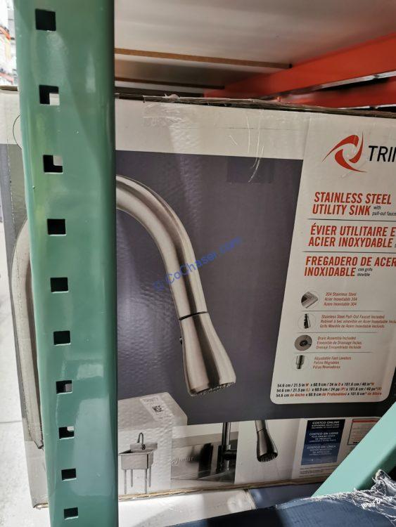 Costco1469828TrinityStainlessSteelUtilitySinkwithPulldown
