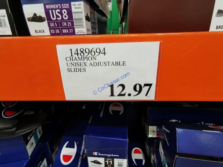 Costco1489694ChampionUnisexAdjustableSlidestag CostcoChaser