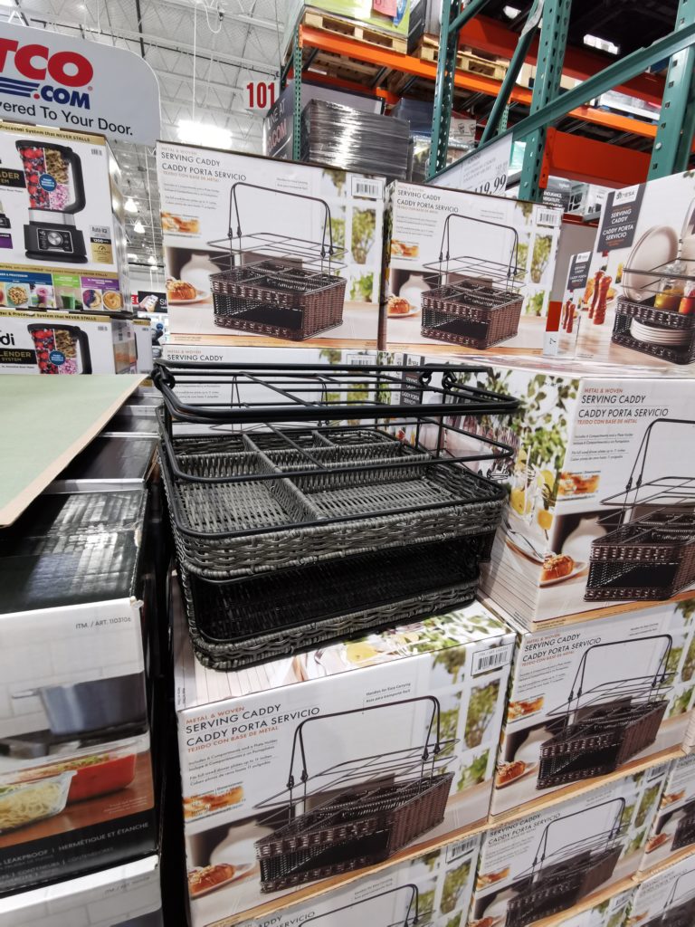 Mesa Picnic Caddy with Handles CostcoChaser