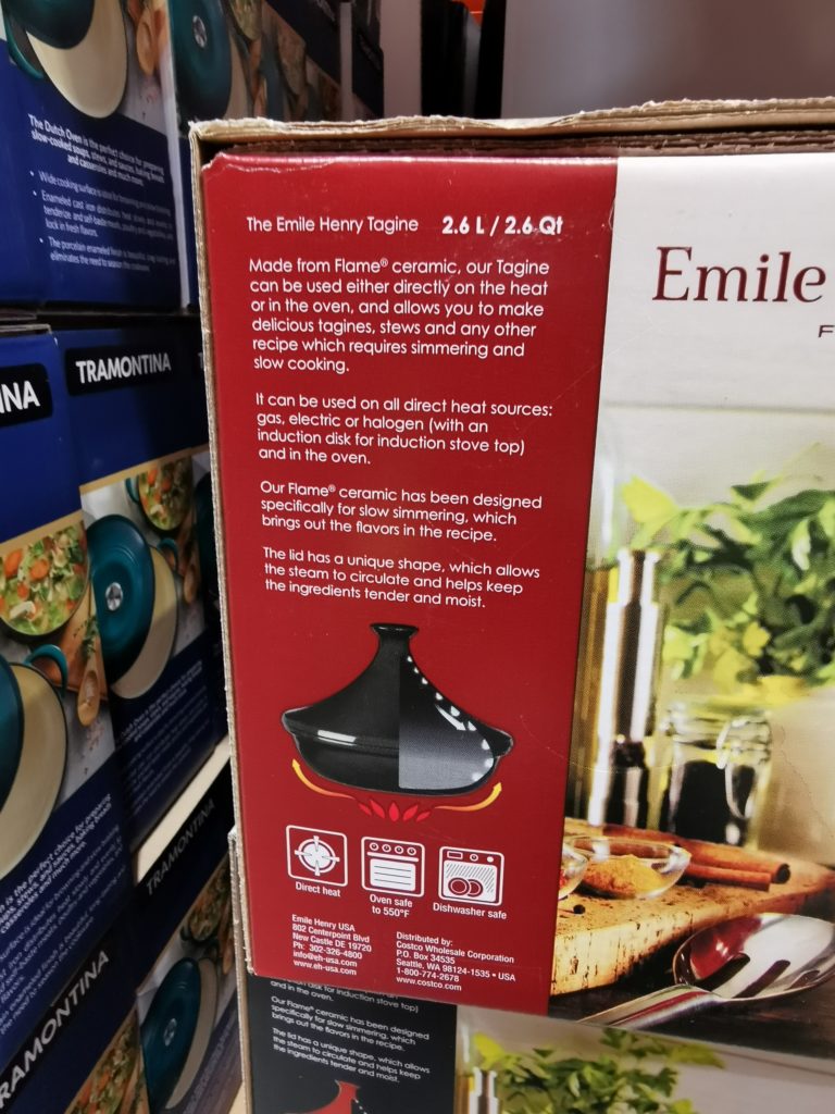 Costco1508354EmileHenry2.6QuartTaginespec CostcoChaser