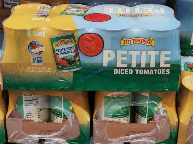 Tuttorosso Petite Diced Tomatoes 8/14.5 OZ Can