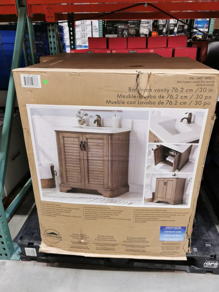 Costco1600271NorthridgeAugusta30VanitywithReversibleDoor1