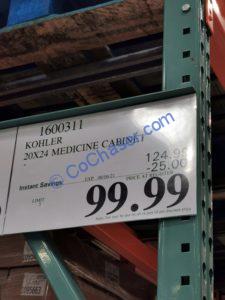 Costco-1600311-Kohler-Medicine-Cabinet-tag