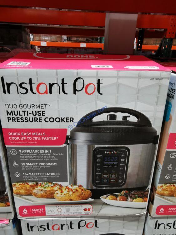 Instant Pot Duo Gourmet 6qt Multi-Use Pressure Cooker – CostcoChaser