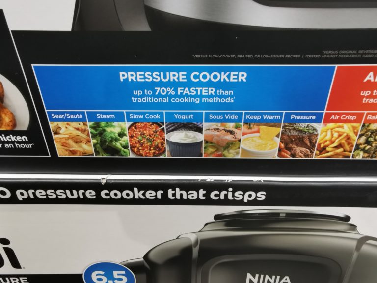 Costco4297950NinjaFoodiPro6.5QuartPressureCookerwith