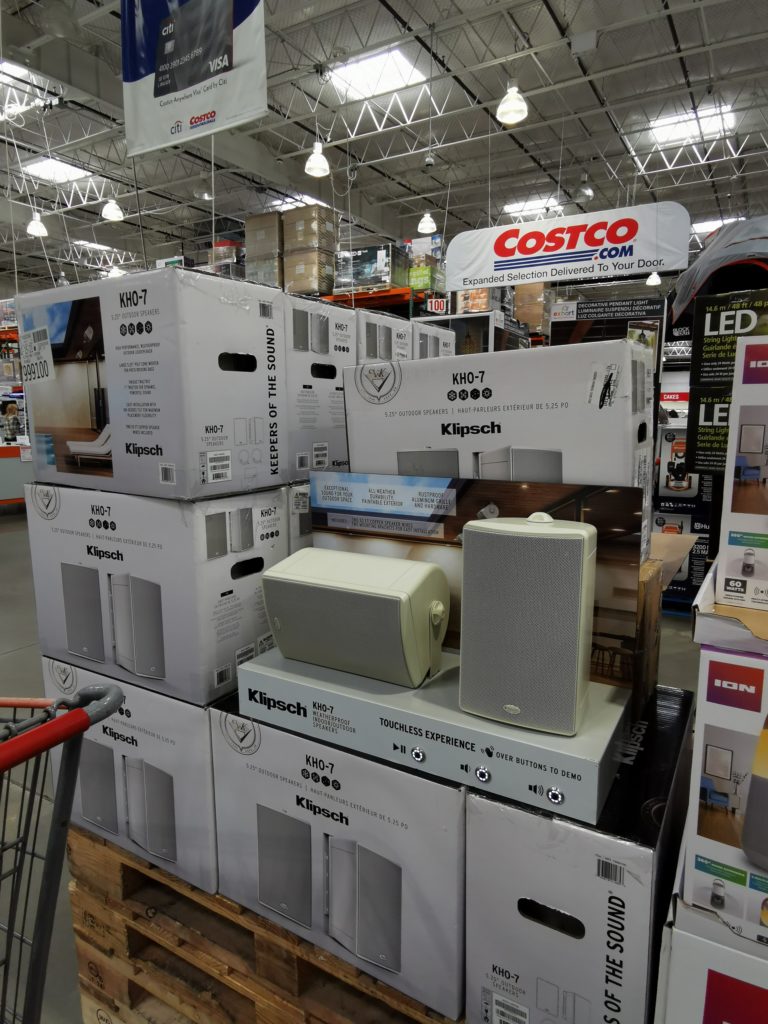 Costco7999100KlipschKHO7OutdoorWeatherproofSpeakersall