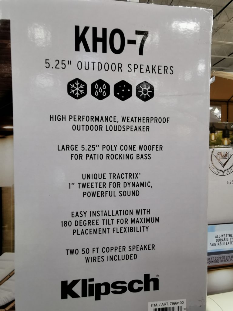 Costco7999100KlipschKHO7OutdoorWeatherproofSpeakersinf