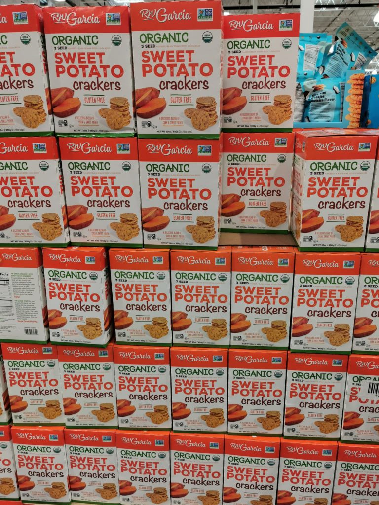 RW Garcia Organic Sweet Potato Crackers 30 Ounce Box CostcoChaser