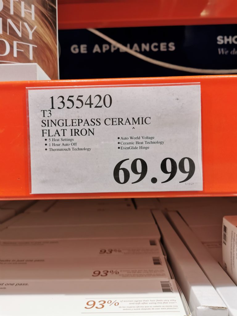 Costco1355420T3SinglepassCeramicFlatIrontag CostcoChaser