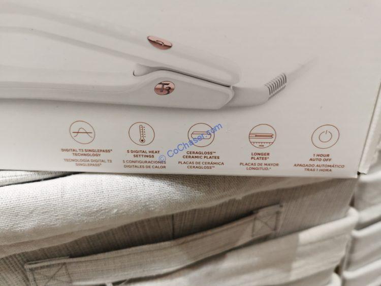 T3 Singlepass Ceramic Flat Iron, Model 77570 CostcoChaser