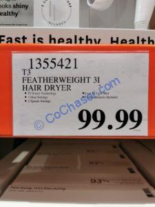 Costco-1355421-T3-Featherweight-3i-Hair-Dryer-tag