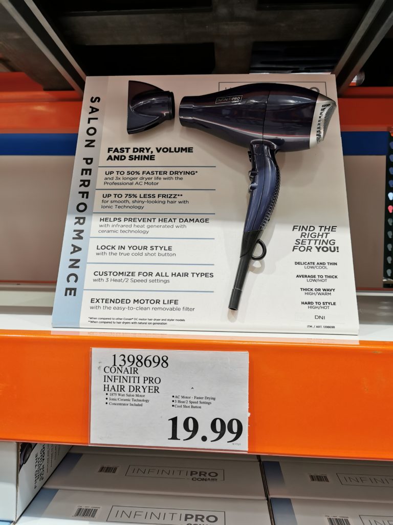 Conair Infiniti PRO Hair Dryer CostcoChaser