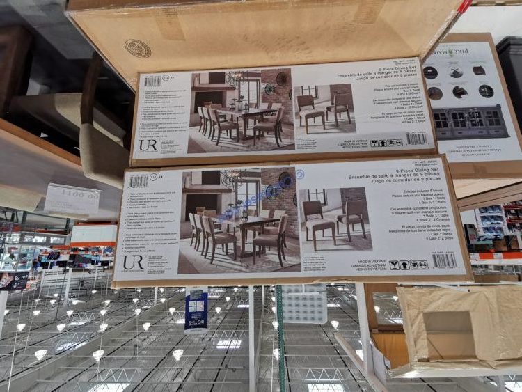 Urban Renovations Ellery Park 9piece Dining Set CostcoChaser