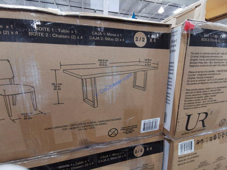 Costco1435365UrbanRenovationsElleryPark9pieceDiningSetsize1