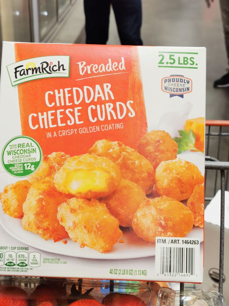Farm Rich Breaded Cheese Curds 2.5 Pound Box CostcoChaser