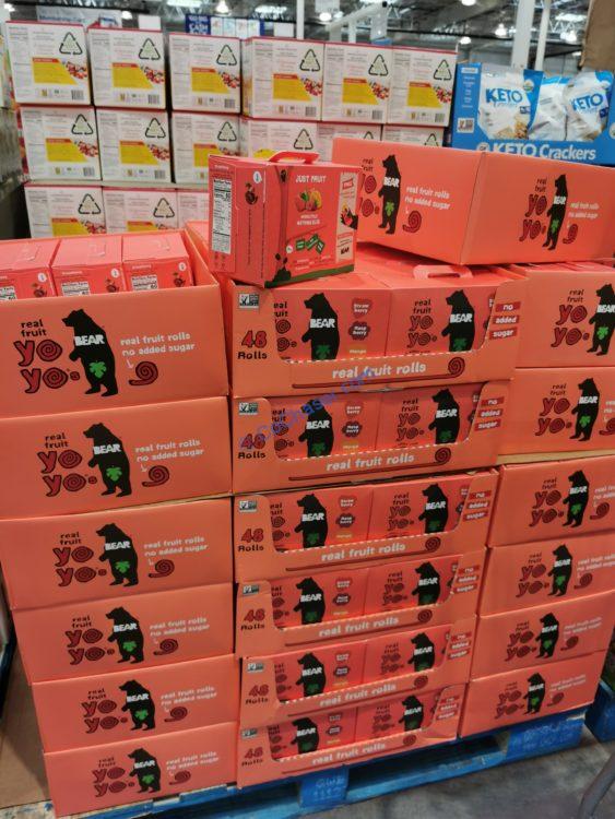 Bear Yoyos Fruit Rolls 24 Count Box CostcoChaser