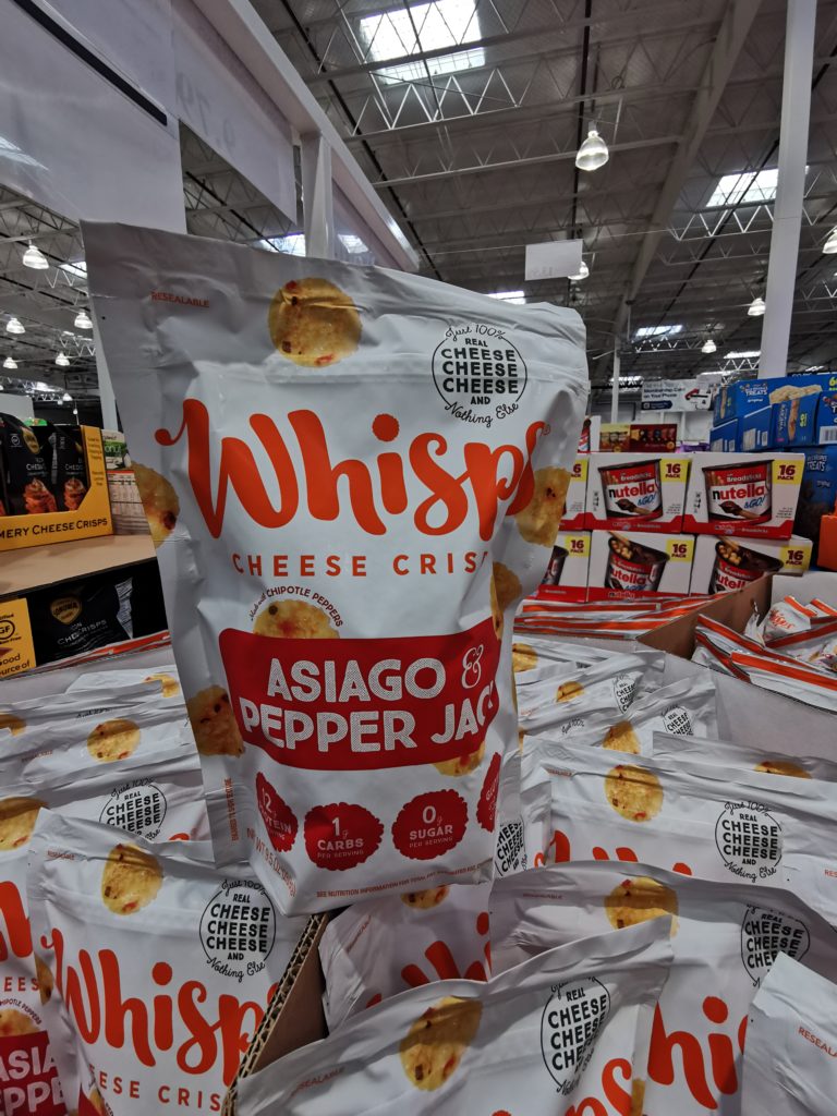 Whisps Asiago & Pepper Jack 9.5 Ounce Bag CostcoChaser